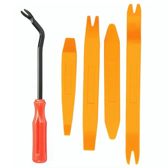 Acheter Kit d'outils de dépose de garniture automatique, outils de  réparation automobile, kits de remise en état stéréo DVD, panneau de  garniture en plastique, panneaux de porte amovibles, outils de démontage de