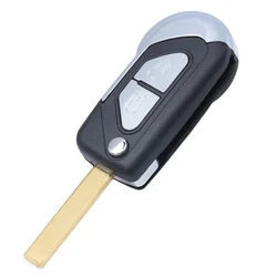 Enhanced 2 - Button Folding Flip Key Shell Case for HU83 Blade