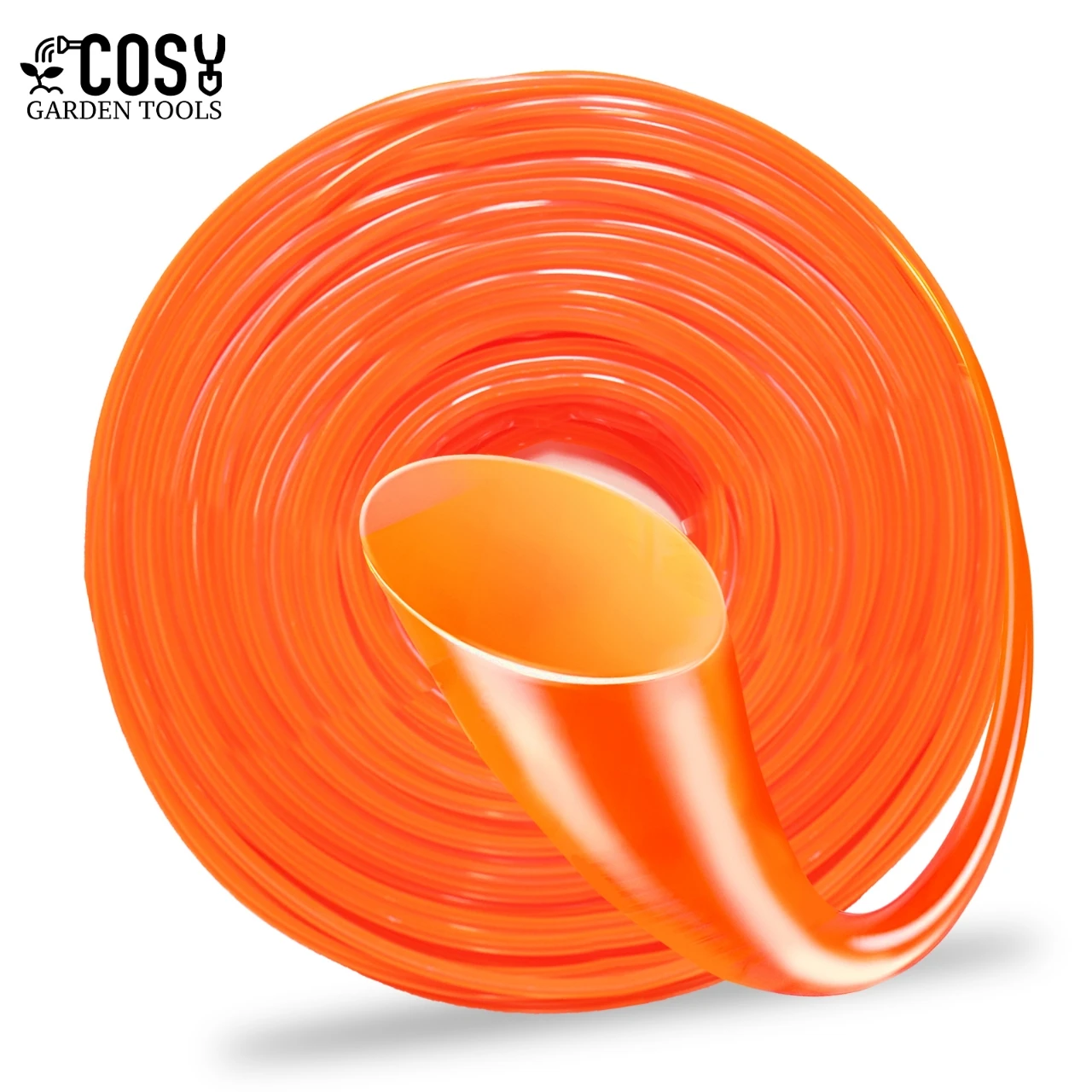 COSY2PC 2.0/2.4/2.7/3.0mm*15/25m Grass Trimmer Line Nylon Wire Brush Cutter Rope Steel Grass Trimmer Line Lawn Mower Replacement