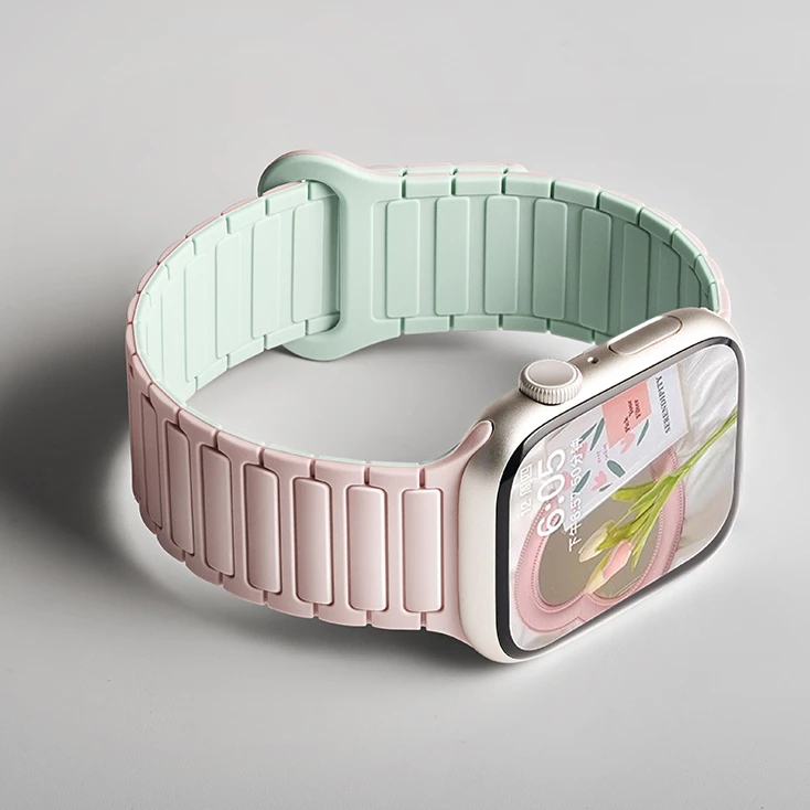 Premium Magnetic Silicone Watch Strap - Universal Fit