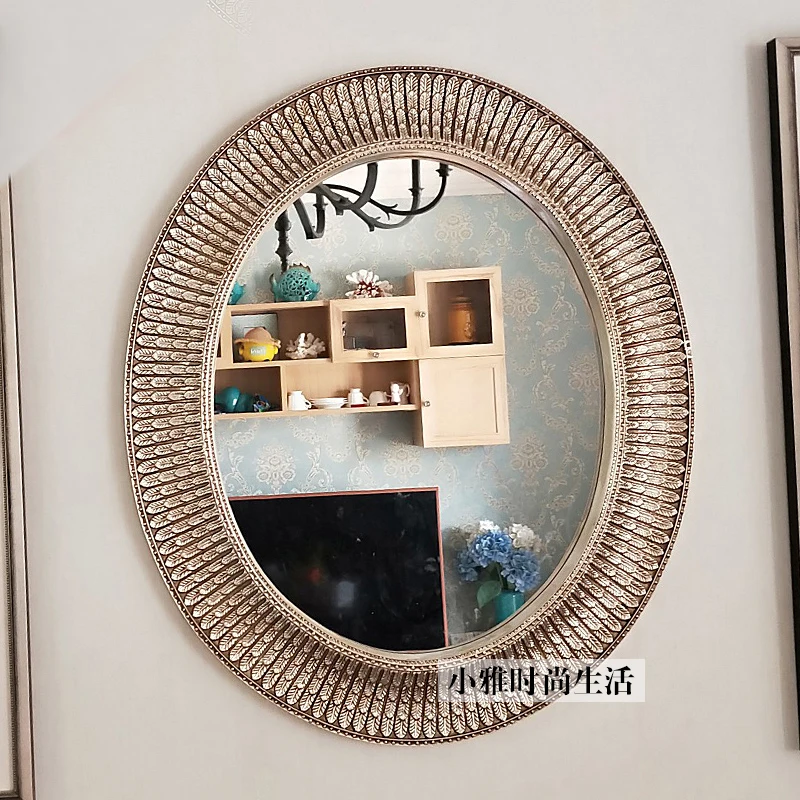 

Aesthetic Border Mirror Design Display Nordic Haircut Mirrors Vanity Modern Bright Espelho Para Banheiro Bathroom Accessories