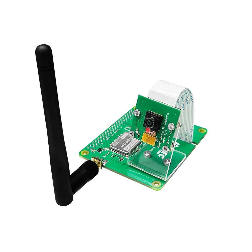 Heltec Wi-Fi HaLow Module Pi-CamLow Raspberry Pi HAT 5MP Camera 2km Range 32.5Mbps High-Speed Data Transfer Mesh Networking