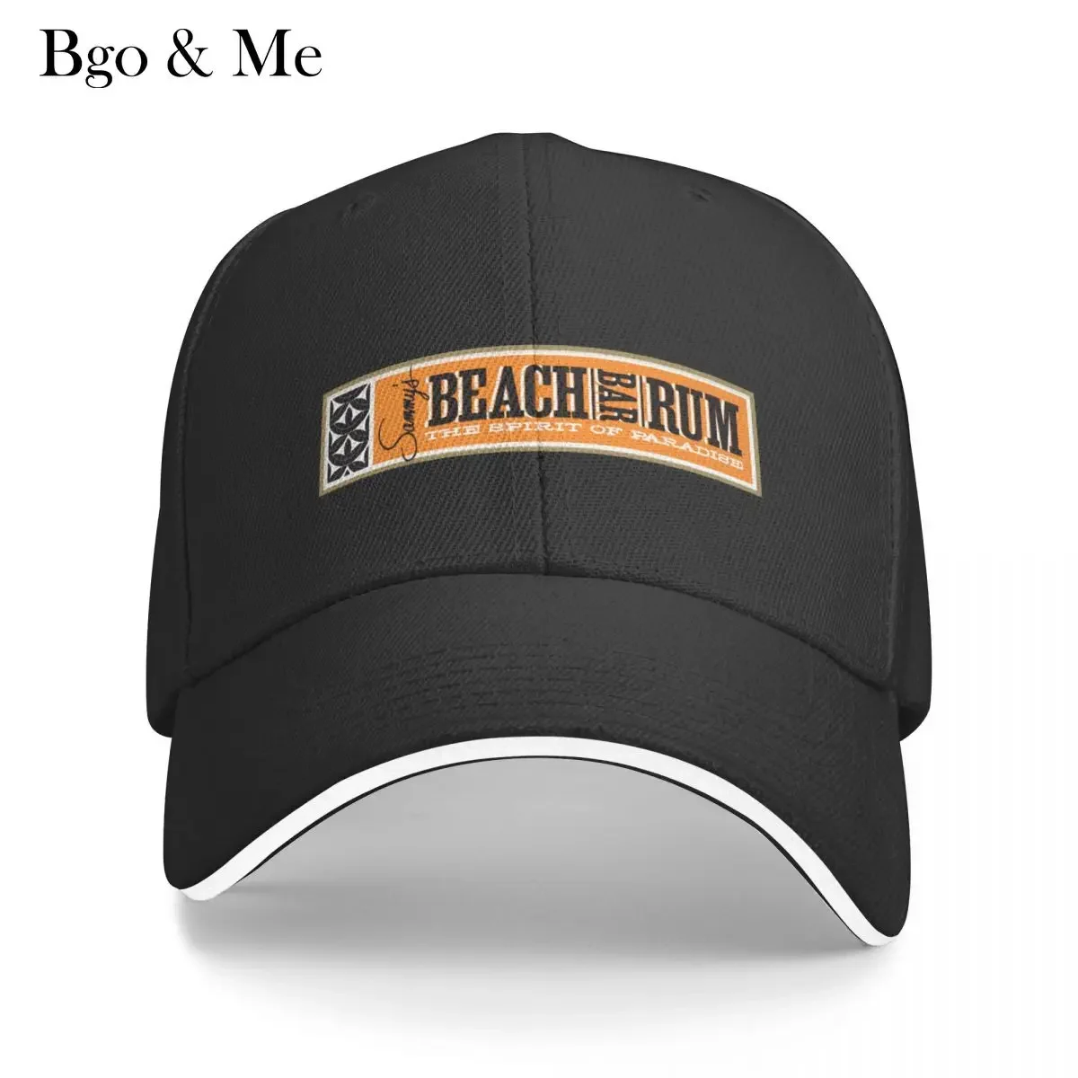 

2023 New Sammy Beach Bar Rum Baseball Cap Wild Ball Hat Rugby Sunhat Caps For Women Men's