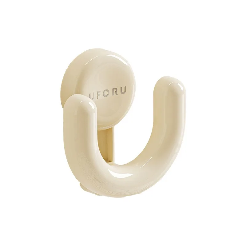 Suction Cup Hook Vacuum Press Strong Wall Hanging No Punching 5kg Load-bearing Suction Cup Sticky Hook Behind Bathroom Door 2