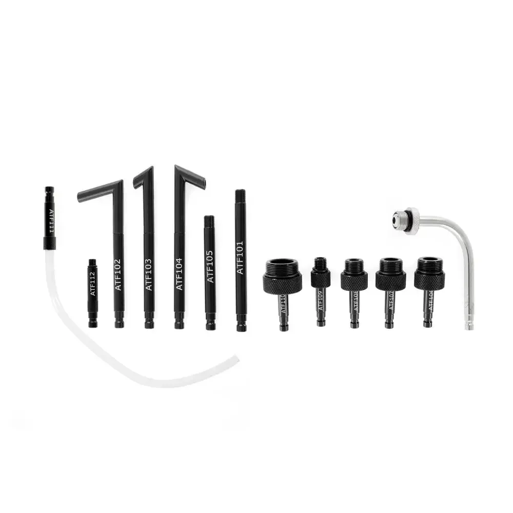 3/10L Pneumatic Transmission Oil Filling Tool Manual Brake Fluid Filler Hydraulic Clutch Oil Pump Bleeder with 13Pcs ATF Adapter