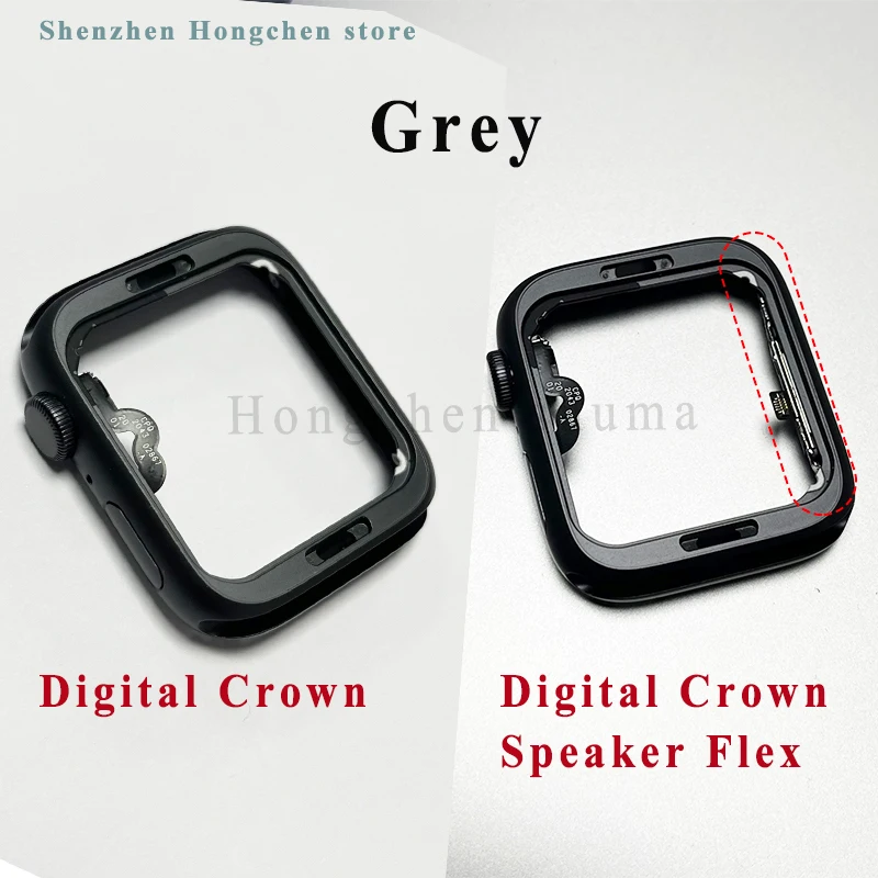 Original Aluminum Body Plate Replacement for Apple Watch Middle Frame - Enhanced Side Roller and Digital Crown Compatibility