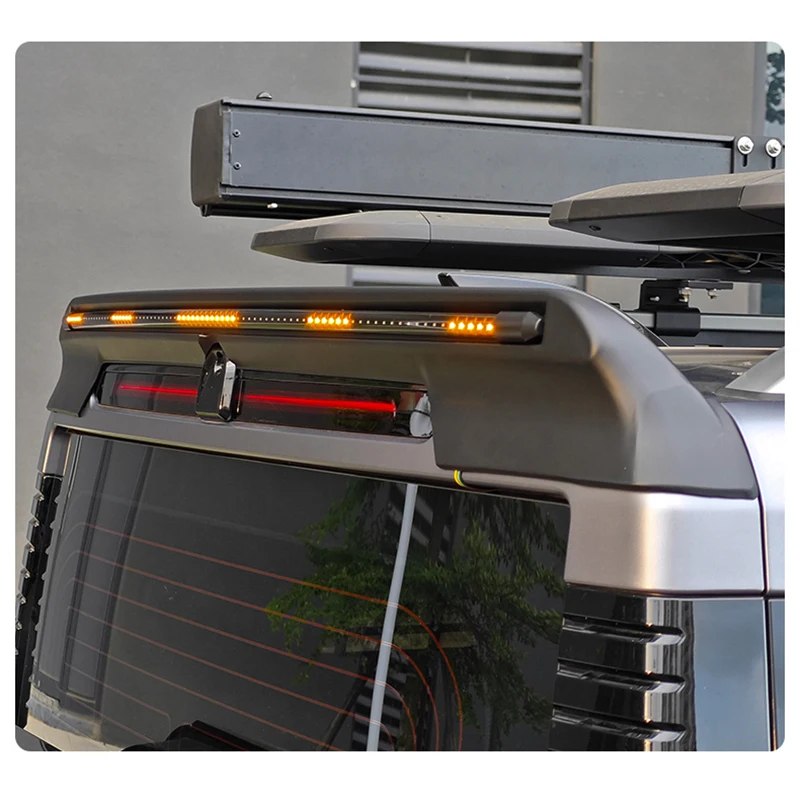 

Chery Jetour Traveller T2 Car Tail Wing With Flowing Lights Turn Signal Through Taillight Decorative Accessories