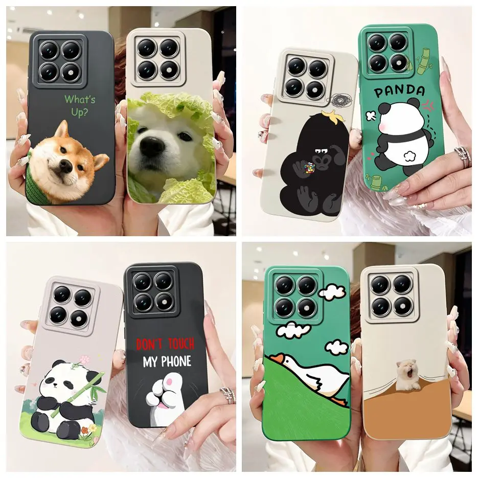 Cute Dog Cartoon Soft TPU Case - Full Camera Protection Cover
