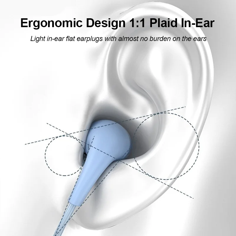 High-Fidelity In-Ear Wired Headphones with Microphone