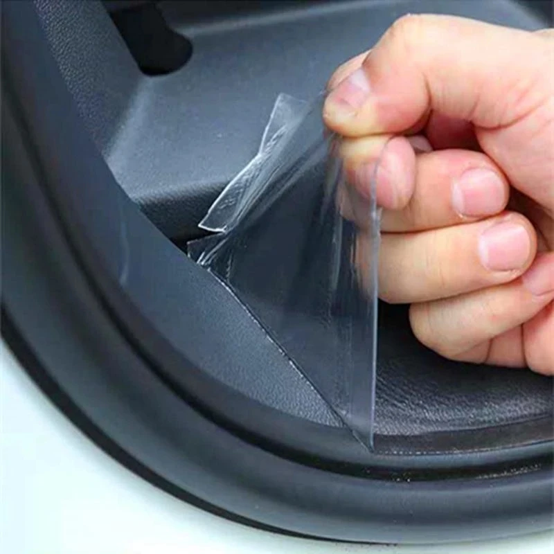 Description Picture 4 of itemUniversal Car Anti-collision Strip Nano Tape Scratchproof Car Threshold Transparent Film Door Edge Rim Protective Car Stickers