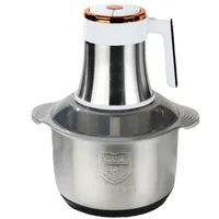 Stainless Steel Electric Meat Grinder Multi Speed Home Kitchen Food Processor Garlic Chopper Vegetable Mincer 2