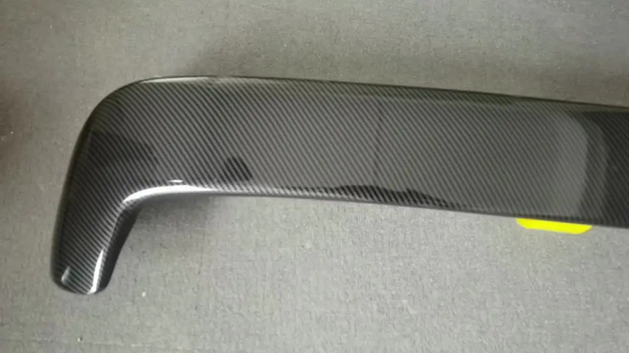 Auto Achterspoilers voor Peugeot 206 207 207CC 307 408 2008 3008 5008,Auto Achterbak Kofferbak Spoiler Vleugel Achterspoiler voor Hatchback,A/Glossyblack