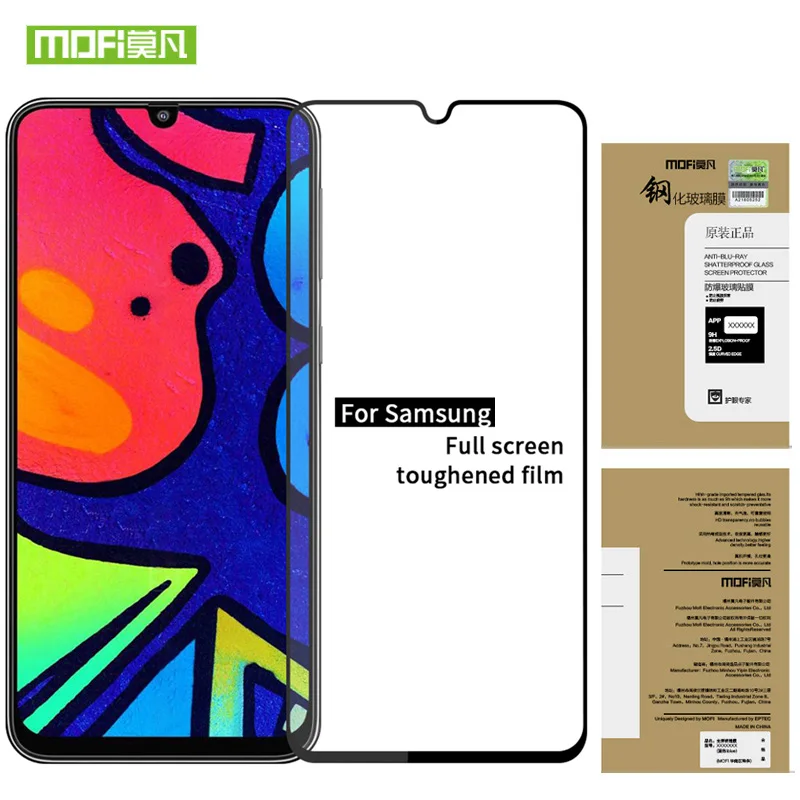 

Mofi 2.5D Tempered Glass Film For Samsung Galaxy M32 4G 5G M33 M51 M53 M31S M31 M30 M21S Explosion Proof Screen Protector Glass