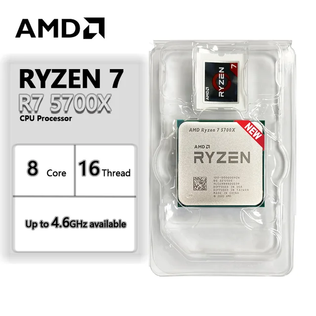 AMD Ryzen 7 5700X R7 5700X CPU + GIGABYTE GA B550M AORUS ELITE Motherboard Suit Socket AM4 All new but without cooler 2