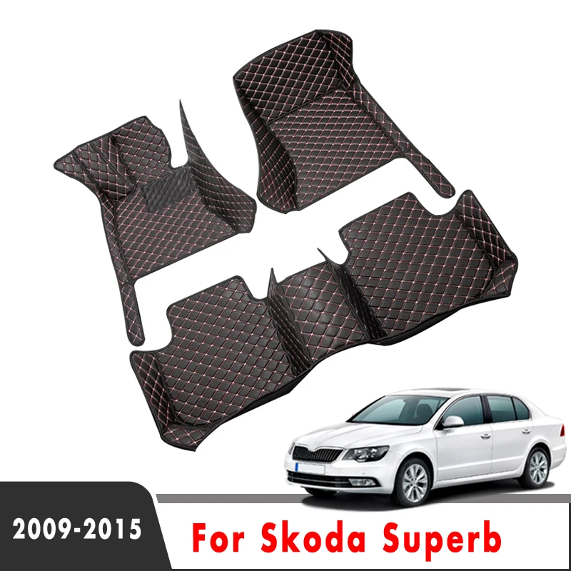Tapis De Sol Caoutchouc Walser Premium Pour VW Passat B9 Variant / Skoda Superb IV 2023+ - Fabriqué En UE - 6