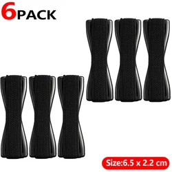 Compact Elastic Strap Phone Grip with Black Base - Universal Holder for Smartphones & Tablets (6Pcs)