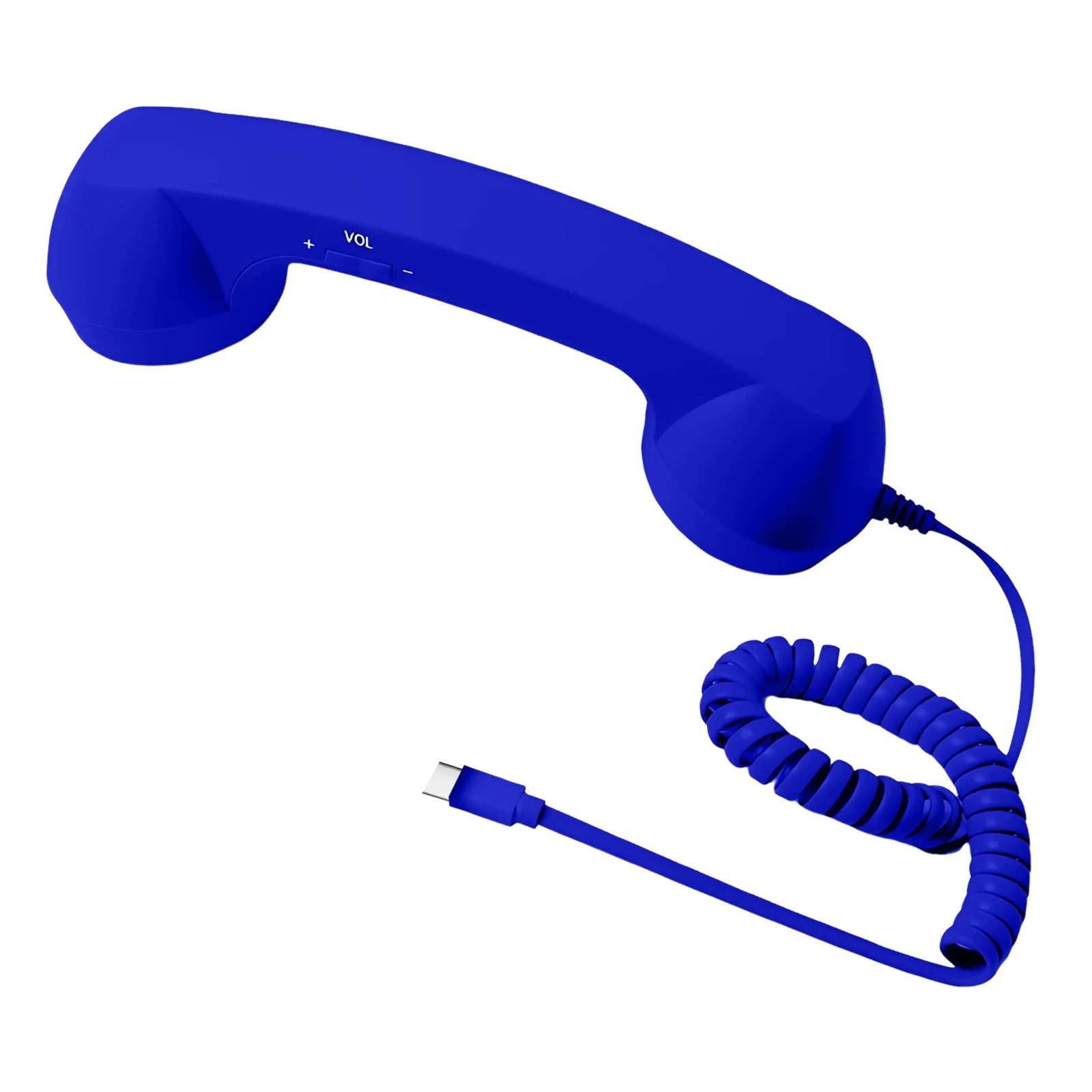 Classic Wired Phone Handset with Type-C Connector for Video Conferences and Calls