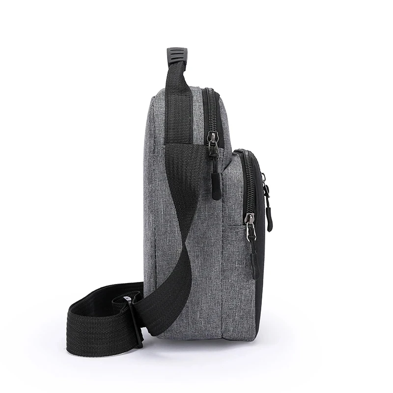 Herren-Umhängetasche mit großer Kapazität, wasserdichter und verschleiß fester Rucksack, mehrere Taschen für Geschäfts bereiche – Detail 5
