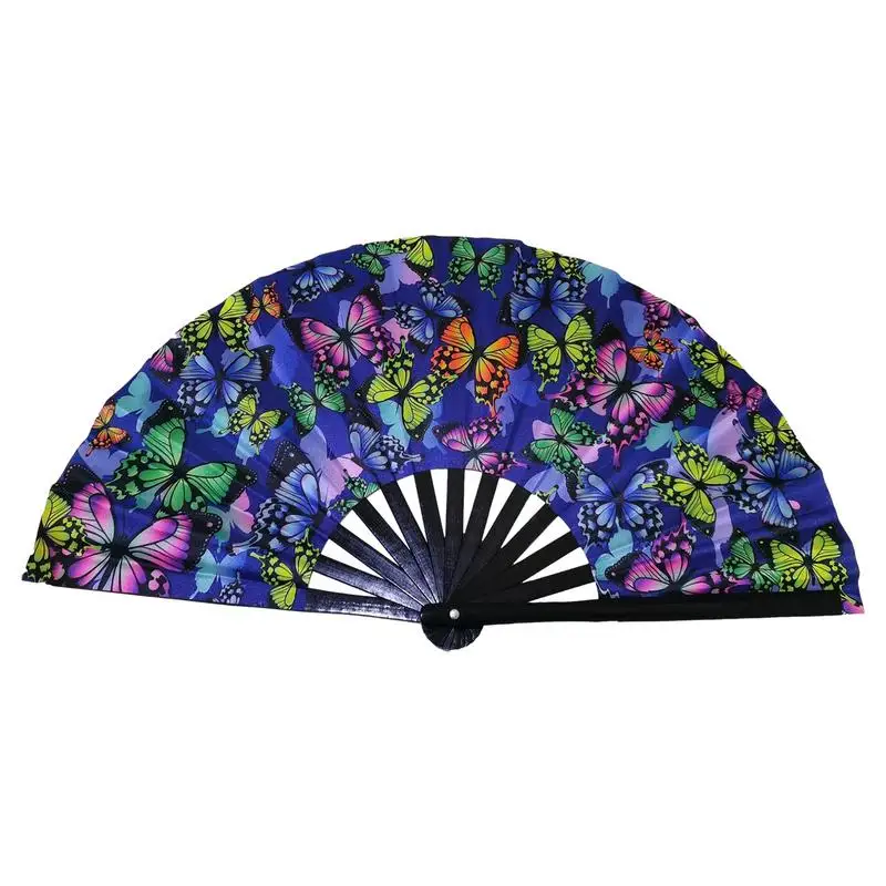 

Ручной Складной вентилятор из ткани Оксфорд, флуоресцентные вентиляторы, Милые Складные вентиляторы для лета, портативные ручные вентиляторы для путешествий, дома