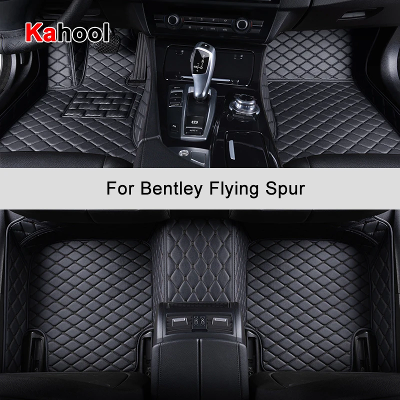 

KAHOOL пользовательские автомобильные коврики для Bentley летающие прямые автомобильные аксессуары ковер для ног