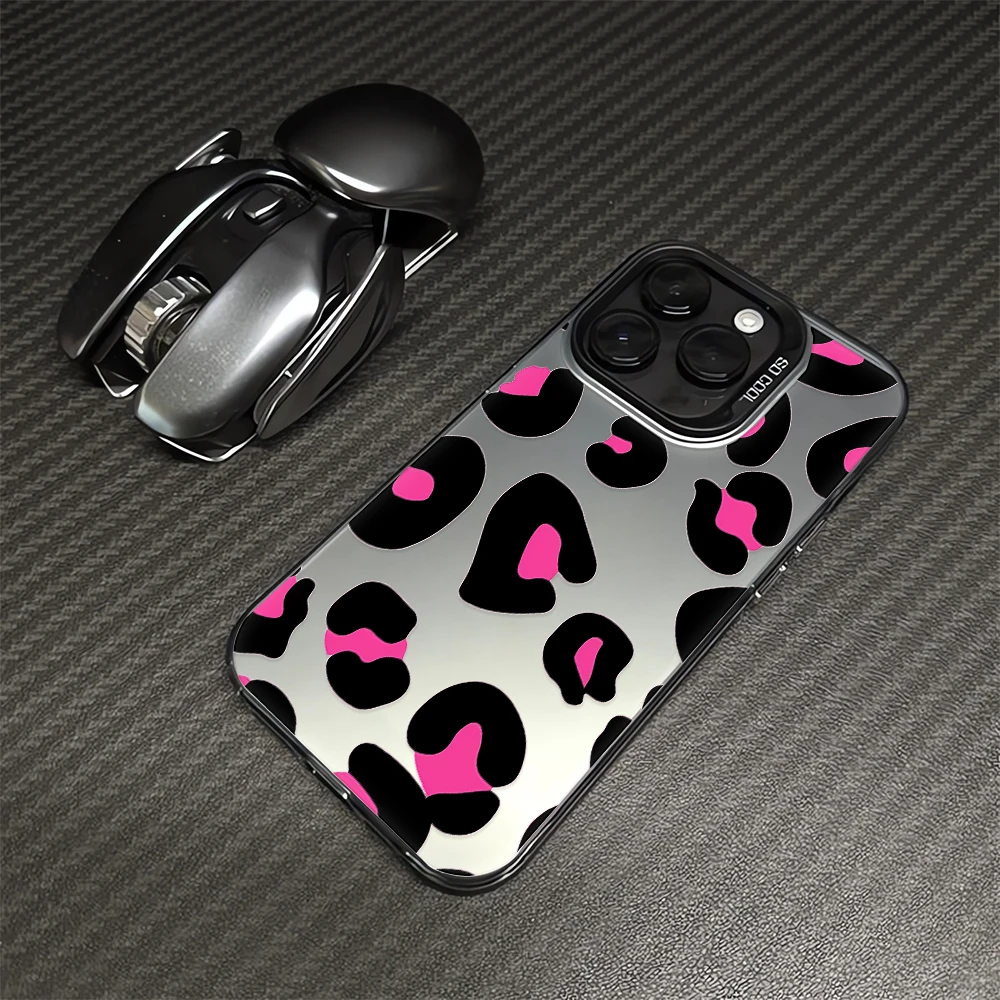 Leopard Print Matte Case for iPhone