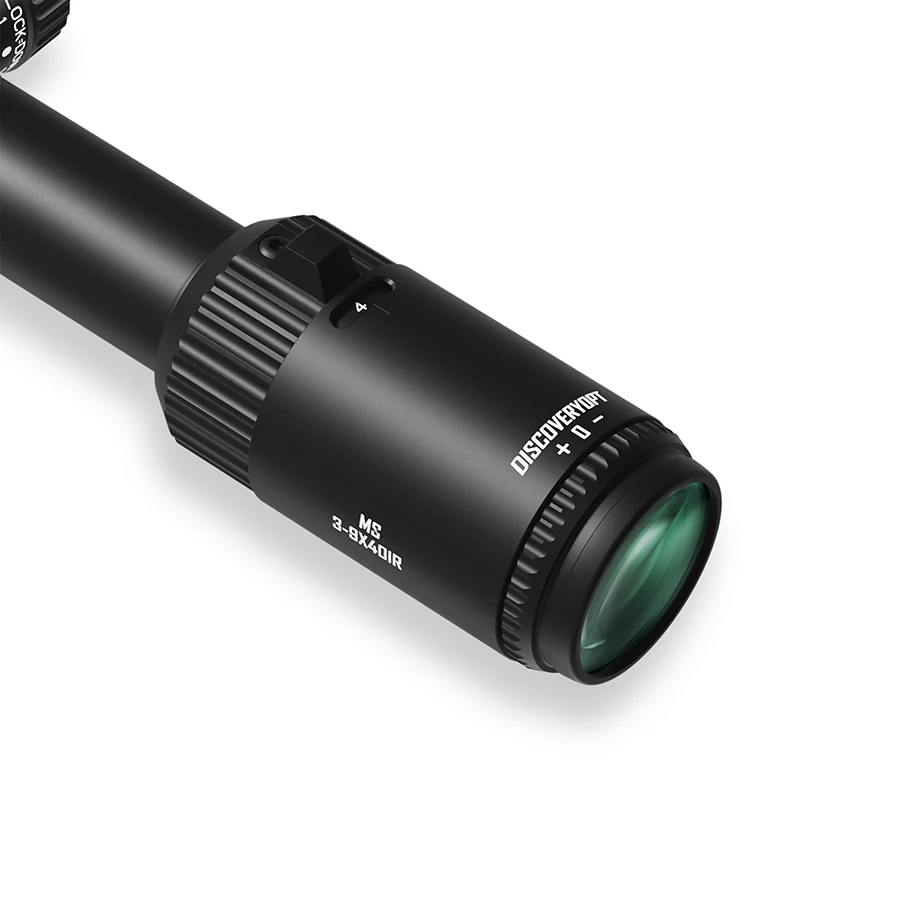 DISCOVERYOPT MS 3-9X40IR Spring Riflescope MOA Reticle Hunting Sight Lockable Turrets Tactical Optics Scope,rifle scope