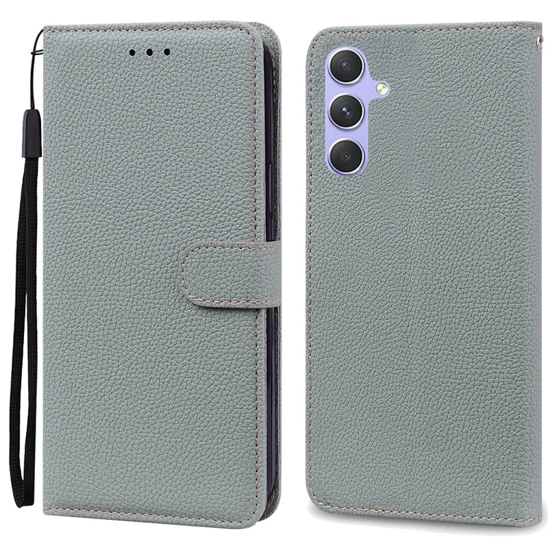 Leather Wallet Flip Case for Samsung Galaxy - Stylish Protective Phone Cover