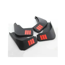 Mudflaps Front & Rear Splash Guards - Premium Fender Protection Accessories (2018 - 22red word)