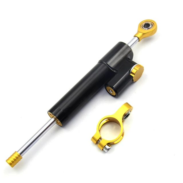 Stabilizzatore Sterzo Per Moto - Universale In Alluminio CNC | Per Yamaha MT10, MT07, MT09 (Tipo Lungo) - Foto 2