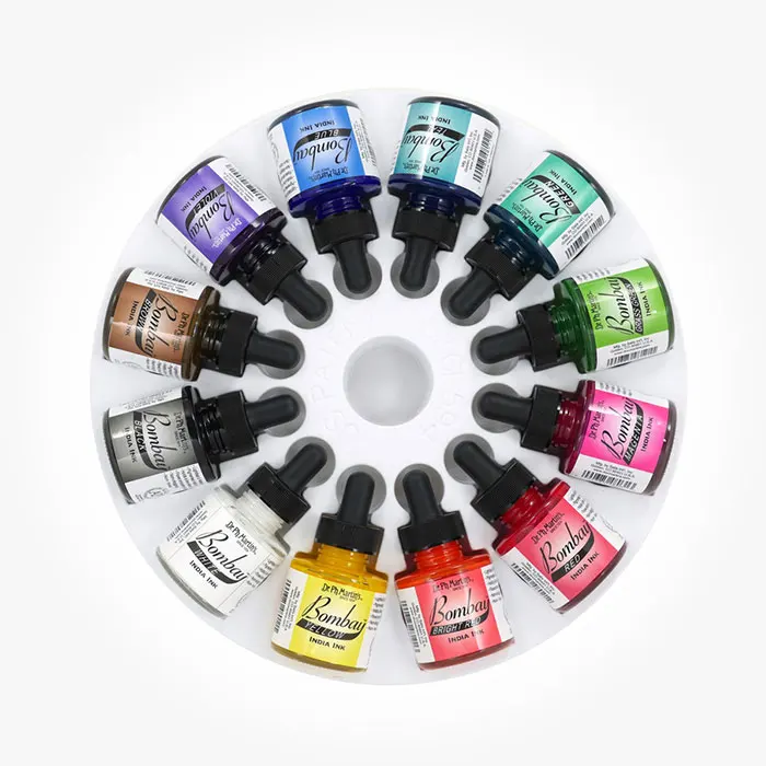 【最終値下げ】24本　ドクターマーチン　ボンベイ　インディアインク 24本ドクターマーチンボンベイインディアインク