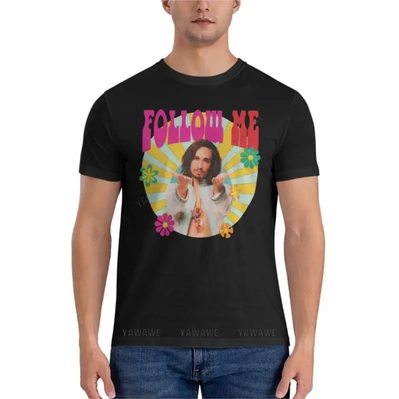 

men t-shirt Klaus Follow Me Classic T-Shirt men's t shirts t shirts for men cotton vintage clothes summer male tee-shirt
