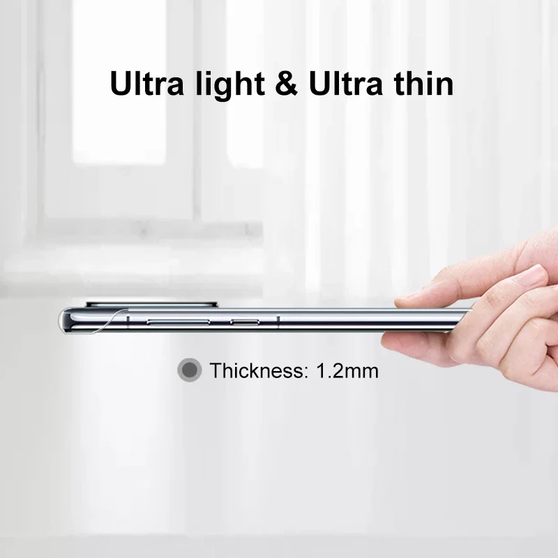 Frameless Transparent Ring Case - Hard PC Thin Cover