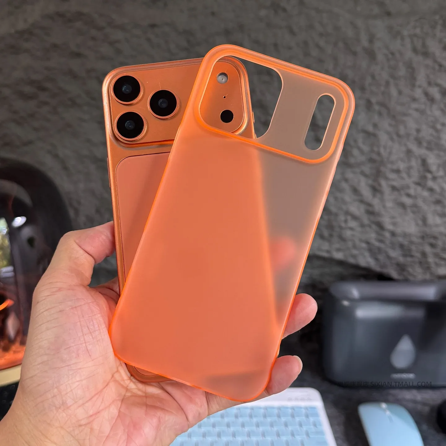 Slim Matte Ultra Thin Translucent Phone Case
