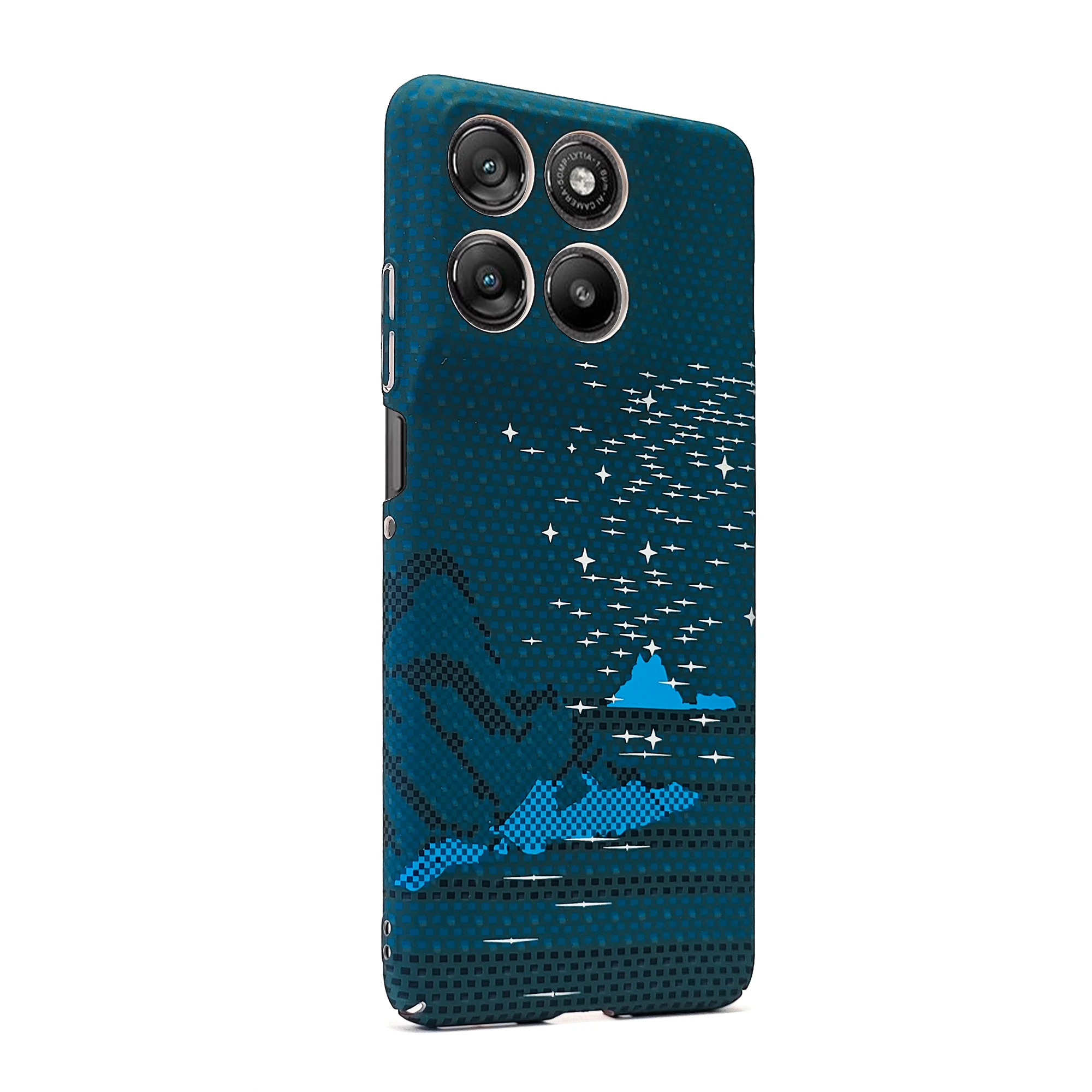 Business Carbon Fiber Texture Slim Shockproof Phone Case