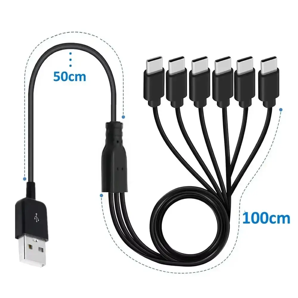 6-in-1 Multi-Device USB-C Charger Cable