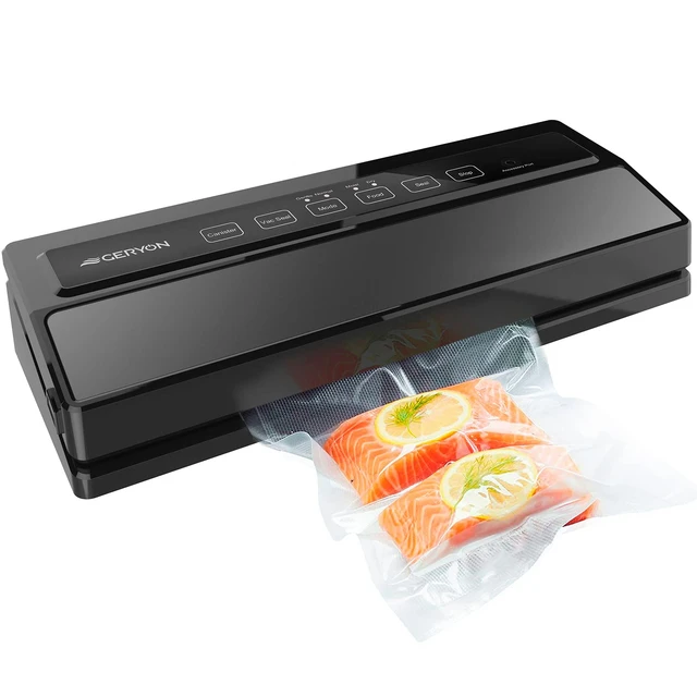 Vacuum Sealer Machine Automatic Power Vac Air Sealing Machine for Food  Preservation Dry and Moist Sealing Modes Built-in Cutter - AliExpress