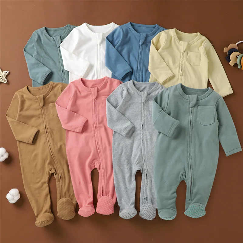Four Seasons Newborn Baby Rompers Jumpsuit suit Baby Clothes for Girls Long Sleeve Jumpsuit overalls Clothing Romper