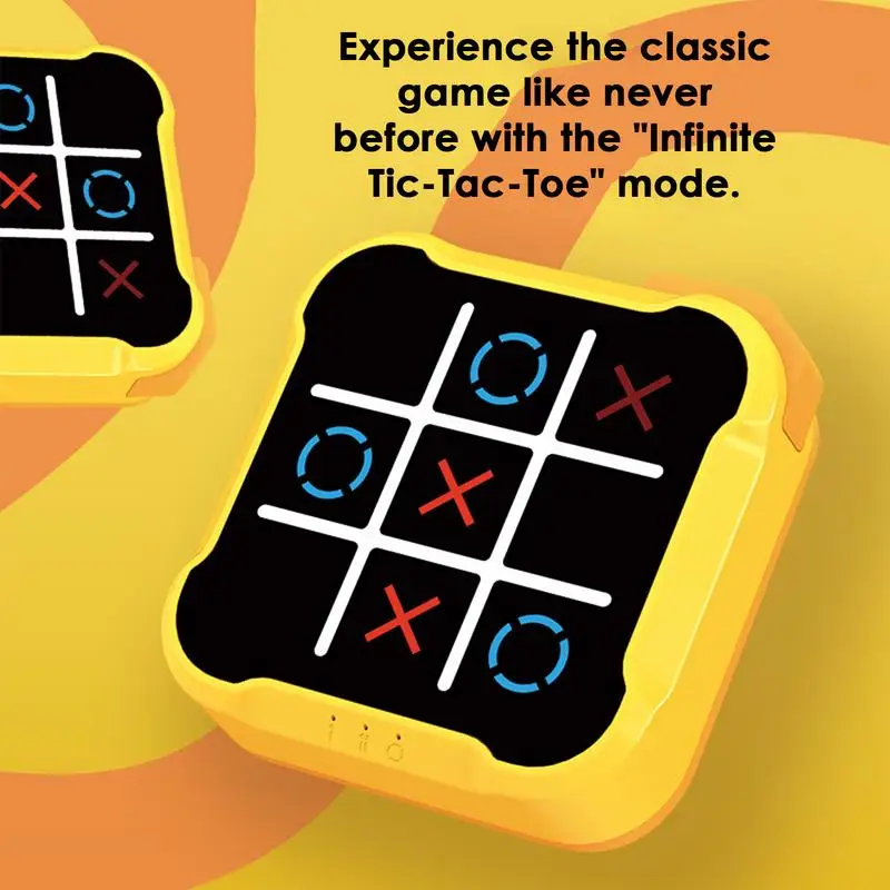 Tic-Tac-Toe Chess Puzzle Toys Electronic Trouble Board Game Board Games Chess Set Game Portable Indoor Party For
