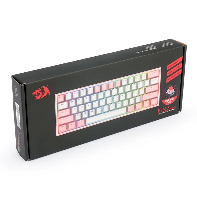 Redragon K617 Wired RGB Mechanical Gaming Keyboard PEGDO
