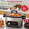 Galanz 8-in-1 Multi Cooker with Air Fry, Sous Vide, Rice, Sauté, Slow Cook, Steam,Roast, & Grill - Removable 8 QT Cooking Bowl 5