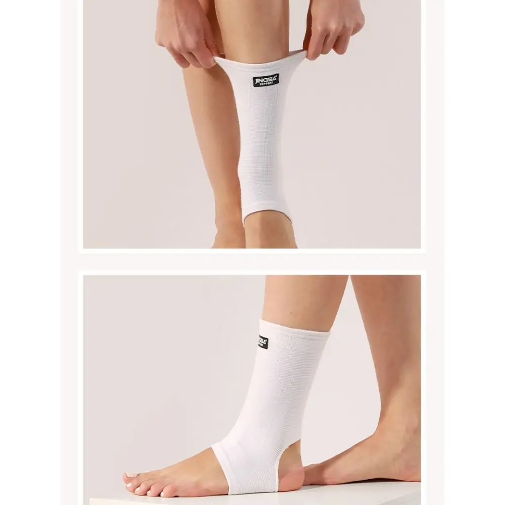 Compression Strap Durable Nylon Ankle Support Black White Khaki M/L/XL Ankle Brace Elastic Achilles Tendon Brace Foot Sprain ankle support ankle straps fitness ankle straps ankle support brace