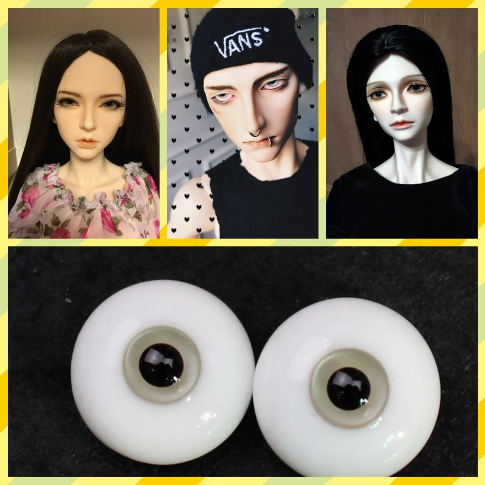 

8MM 10MM 12MM 14mm 16MM 18MM 1/4 1/3 aod dod msd yosd sd bjd doll glass eyes eyeball little small iris eyesball CA0267