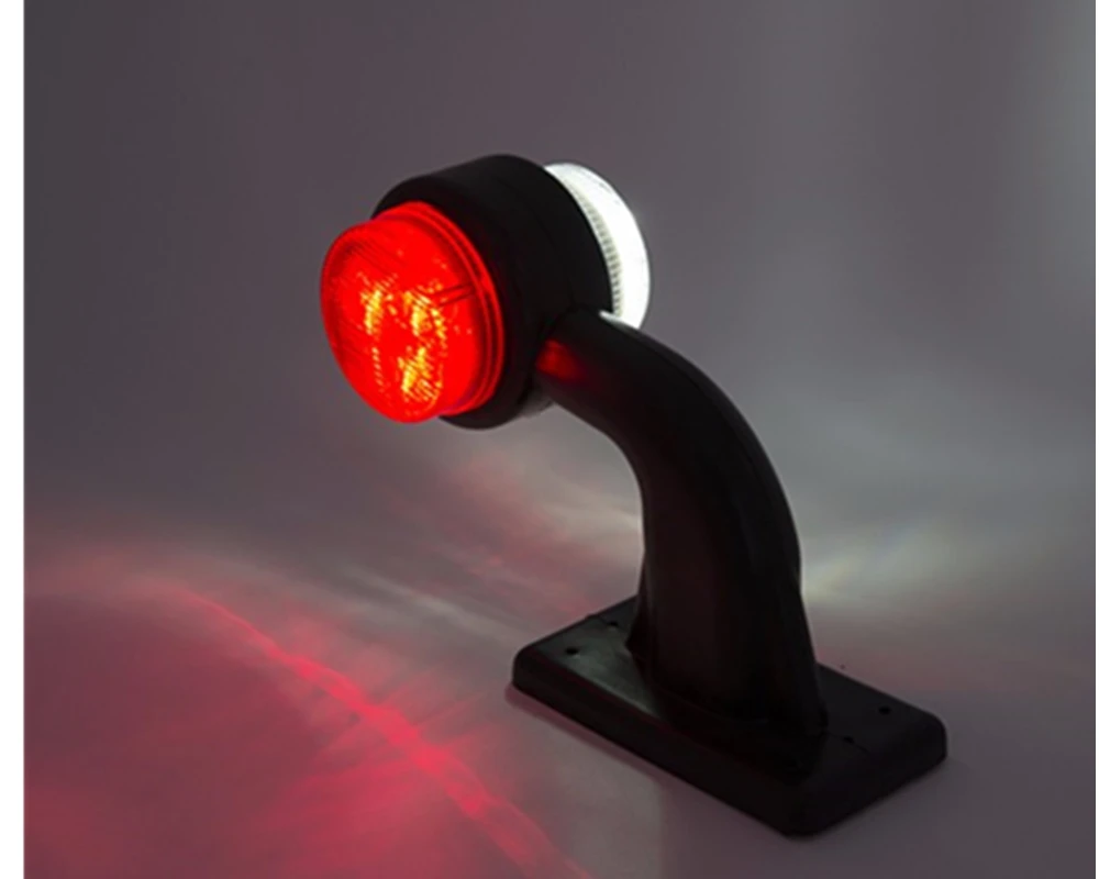 2pcs LED truck Side Marker Indicator lamp 24v Markers Lamp Truck external lights Lorry Caravan Trailer lamp