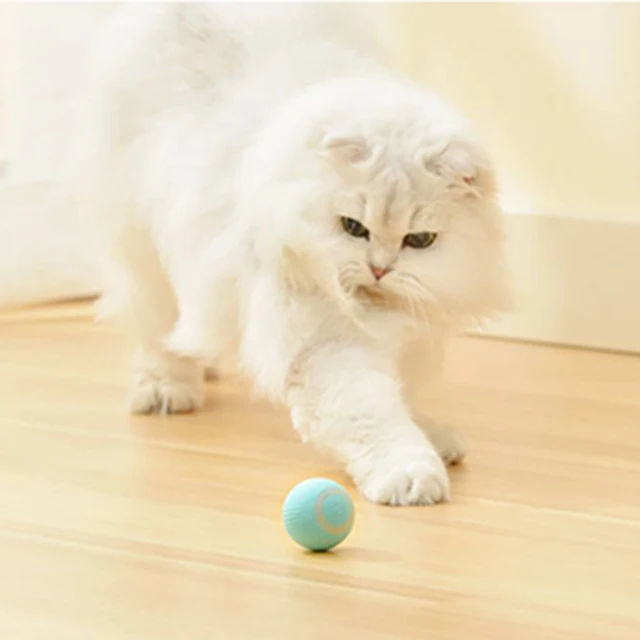 Automatic Moving Cats Toy Interactive Ball Rechargeable Rolling Electric Ball Home Pet Accessories Things for Supplies 3