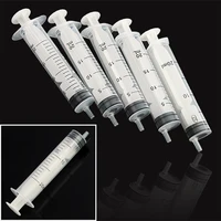 6pcs 20mL Plastic Syringes Hydroponic Measure Perfume Rinse Disposable Nutrient Sampler Injector For Feed Small Cat Dog Tree 2