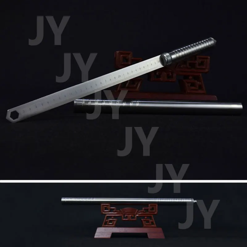 new-87cm-stainless-steel-martial-arts-supplies-iron-ruler-self-defense-outdoor-super-long-wrench-car-tools-self-defense-tools