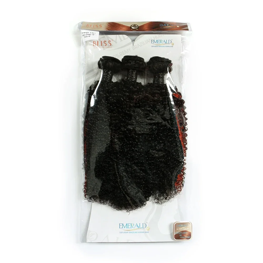 Baby Deep Wave Bundles Deep Curly Hair 3 Bundles on Sale Brazilian Remy Human Hair Weave Extensions 18 20 22inches