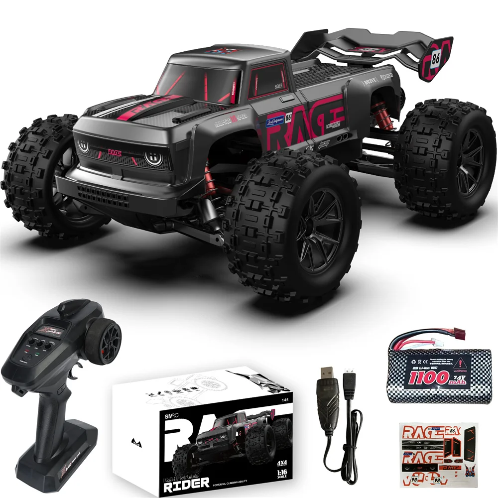 Smrc S910 1/16 2.4G 4Wd Rc Auto Brushless/Spazzolato Ad Alta Velocità 35 Km/H 55 Km/H Camion Fuoristrada Veicoli Completamente Proporzionali Modelli G