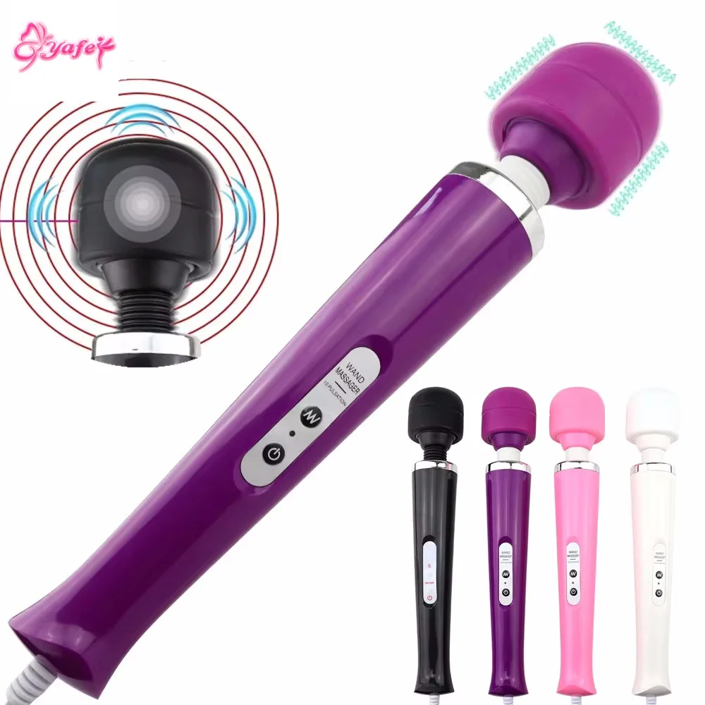 Magic Wand Vibrators for Women AV Stick Dildo Vibrator Female G Spot Massager Clitoris Stimulator Adult Sex Toys Vaginal Vibrators Clitoris Vibrator Female Sex Toys Dildo Sex Toys Vibrator Sex Toy
