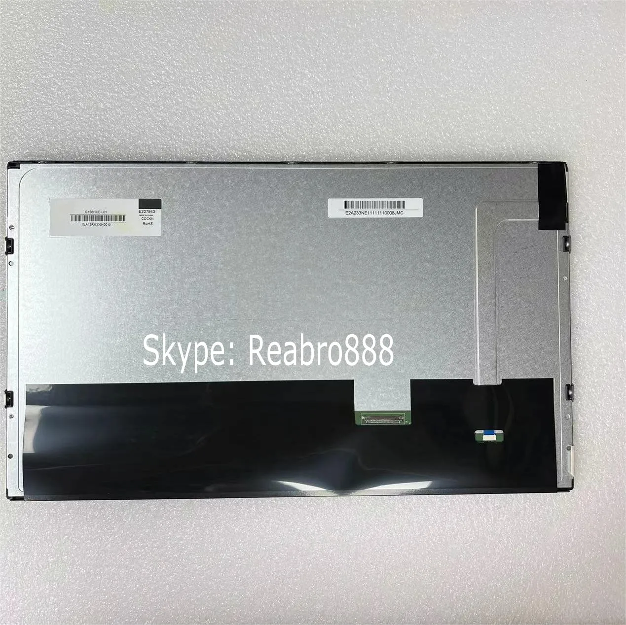 G156HCE-L01 IPS 산업용 LCD 스크린 디스플레이 패널, 15.6 인치, 1920x1080
